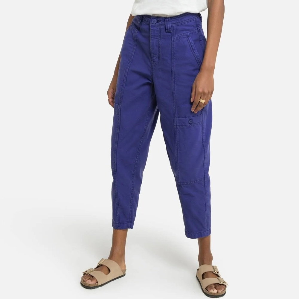 American Vintage indigo Carrot pants